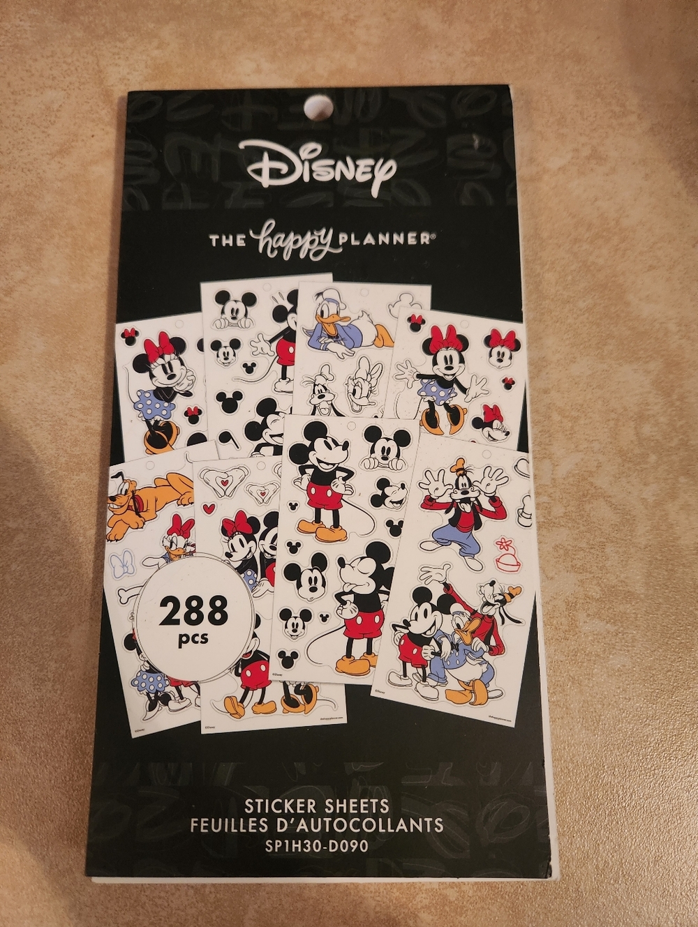 Disney The Happy Planner Sticker Sheets 288 Count New